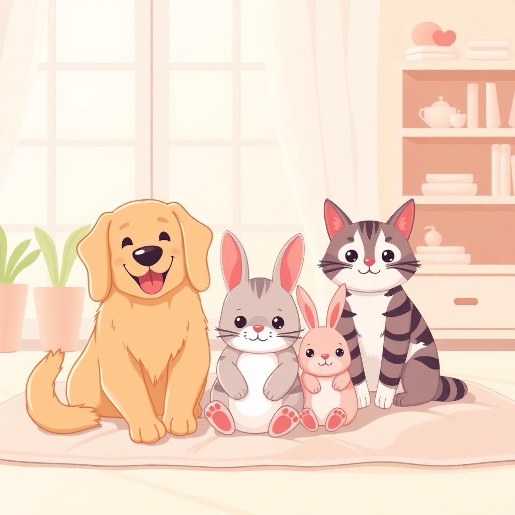 All pets welcome — dogs, cats & small animals
